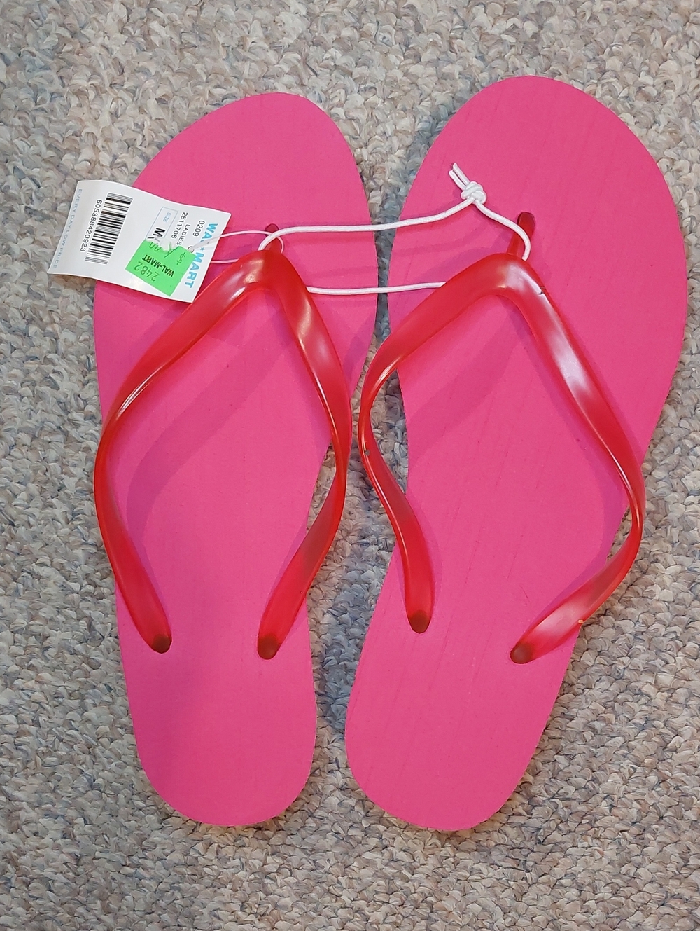 Hot Pink Platform Sandal Wedges
